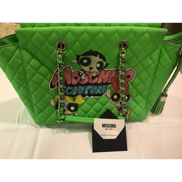 Moschino JEREMY SCOTT POWERPUFF GIRLS Handbag - Picture 4 of 8